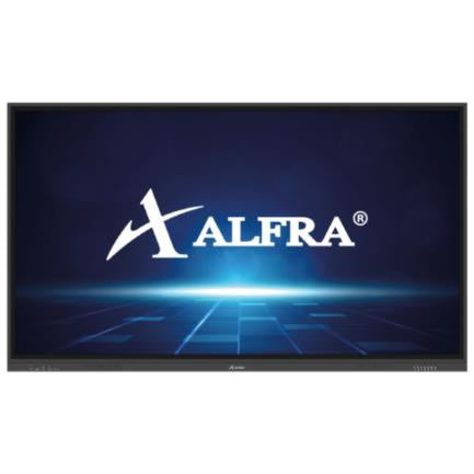 ALFRA - Pantalla Interactiva Alfra Plana QY86A 86" Táctil 4K UHD Wi-Fi