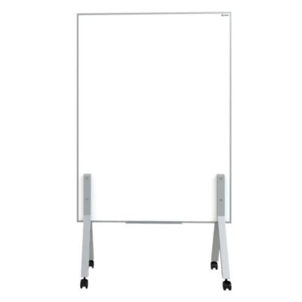 ALFRA - Pintarrón Móvil Alfra Nex Doble Superficie Pintarrón y Corcho 150x110cm