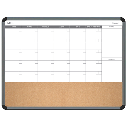 ALFRA - Planeador Alfra Mensual Mixto Master Board 60X80