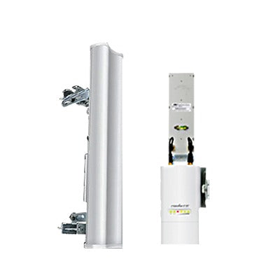 UBIQUITI - Antena sectorial para radio estaciones base airMAX Rocket-M9 de 120 grados cobertura horizontal, 900 MHz (902-928 MHz) de 13 dBi
