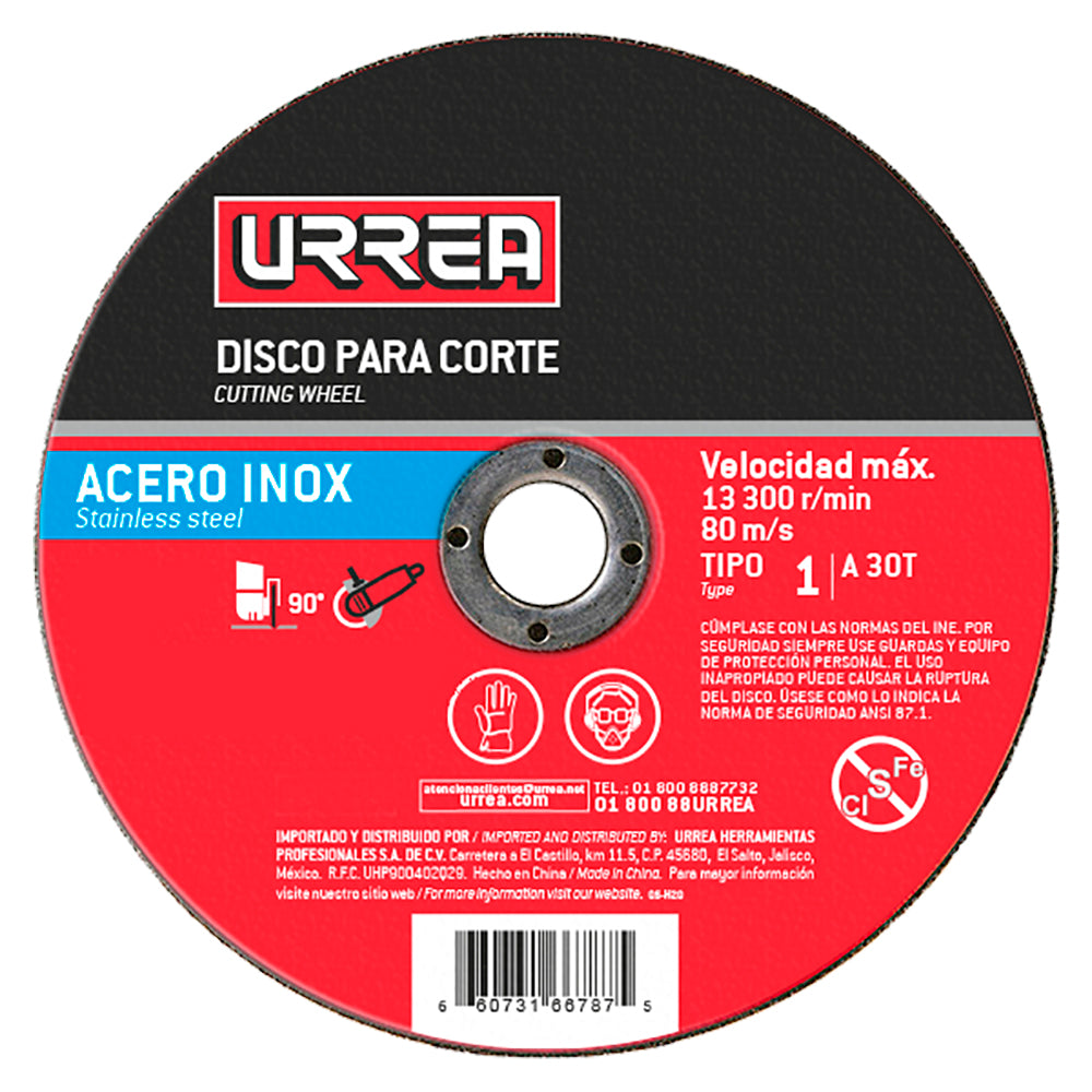 Disco abr t/27 inox 7 inx5/32 in