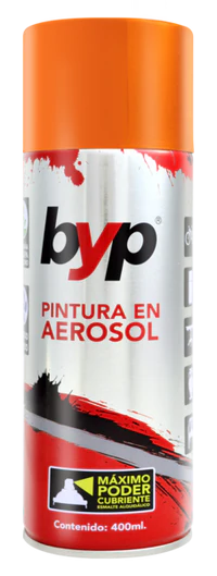 Pintura en aerosol byp NARANJA