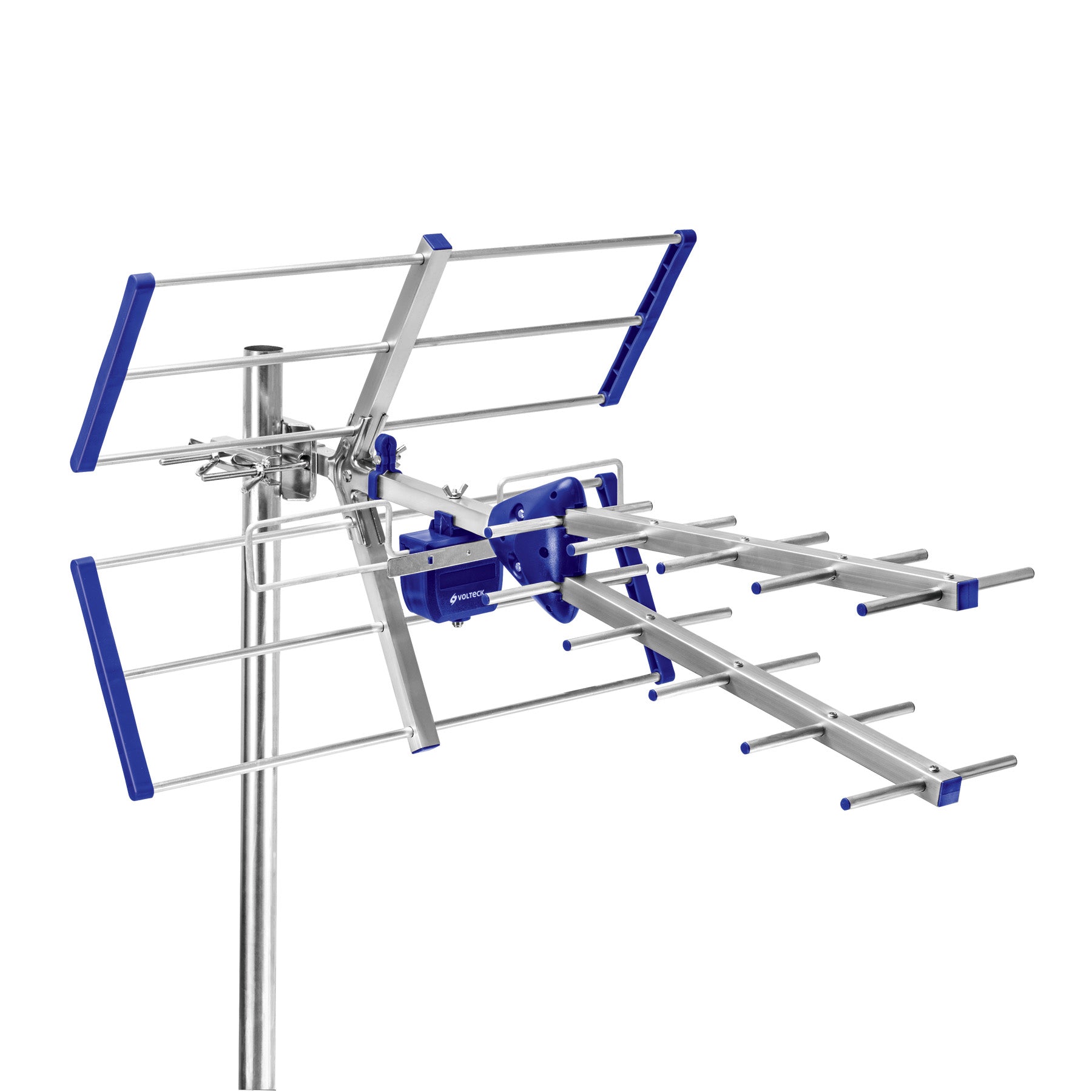 Antena aerea para TV HD, 17 elementos, Volteck