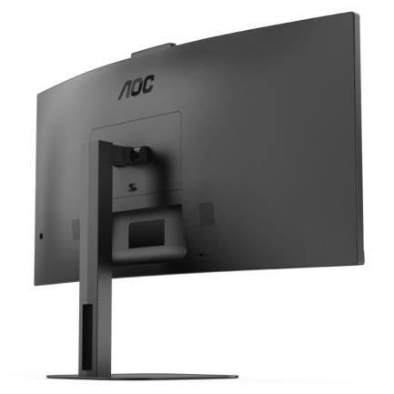AOC TOP VICTORY - Monitor AOC 34" Professional Curvo VA 1500-R 3440x1440 HDMI DP USB-C DP AltMode 100hz 1ms USB Hub Windows Hello We
