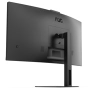 AOC TOP VICTORY - Monitor AOC 34" Professional Curvo VA 1500-R 3440x1440 HDMI DP USB-C DP AltMode 100hz 1ms USB Hub Windows Hello We