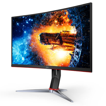 AOC TOP VICTORY - Monitor AOC 23.8" Gaming Curvo IPS 1920x1080 165Hz 1ms Freesync HDMI DisPort HDR Mode