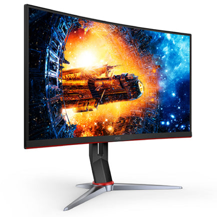 AOC TOP VICTORY - Monitor AOC 23.8" Gaming Curvo IPS 1920x1080 165Hz 1ms Freesync HDMI DisPort HDR Mode