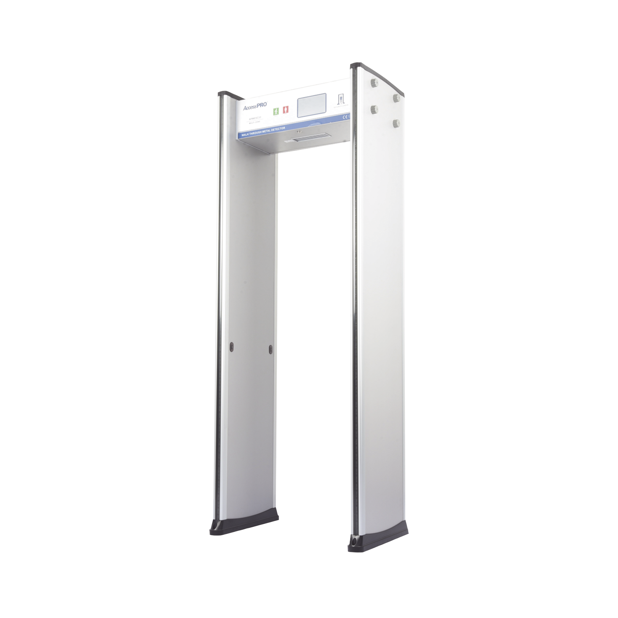 ACCESSPRO - Detector de Metales de 33 zonas/ Uso en Interior/Programación por Touch Screen / Contador de Personas