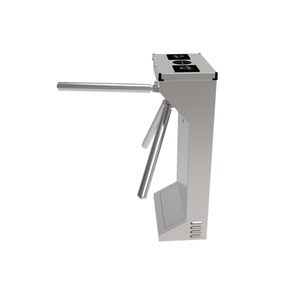 ACCESSPRO - Torniquete Industrial en Acero Inoxidable, Bidireccional, USO RUDO, Espacio para Lectora de Proximidad
