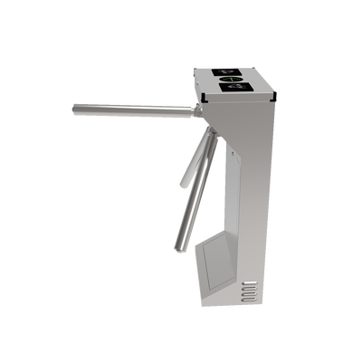 ACCESSPRO - Torniquete Industrial en Acero Inoxidable, Bidireccional, USO RUDO, Espacio para Lectora de Proximidad