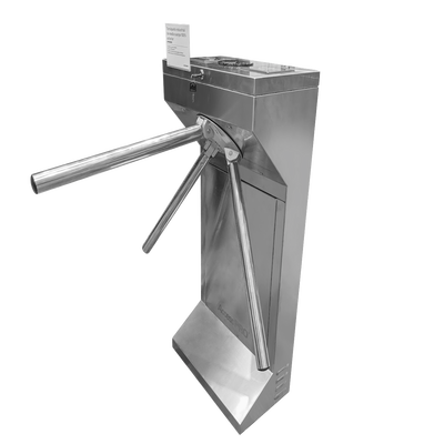 ACCESSPRO - Torniquete Industrial / Acero Inoxidable 304 / Bidireccional / Abatimiento de Emergencia / 35 Personas/min / 0.2s Tiempo de Operación