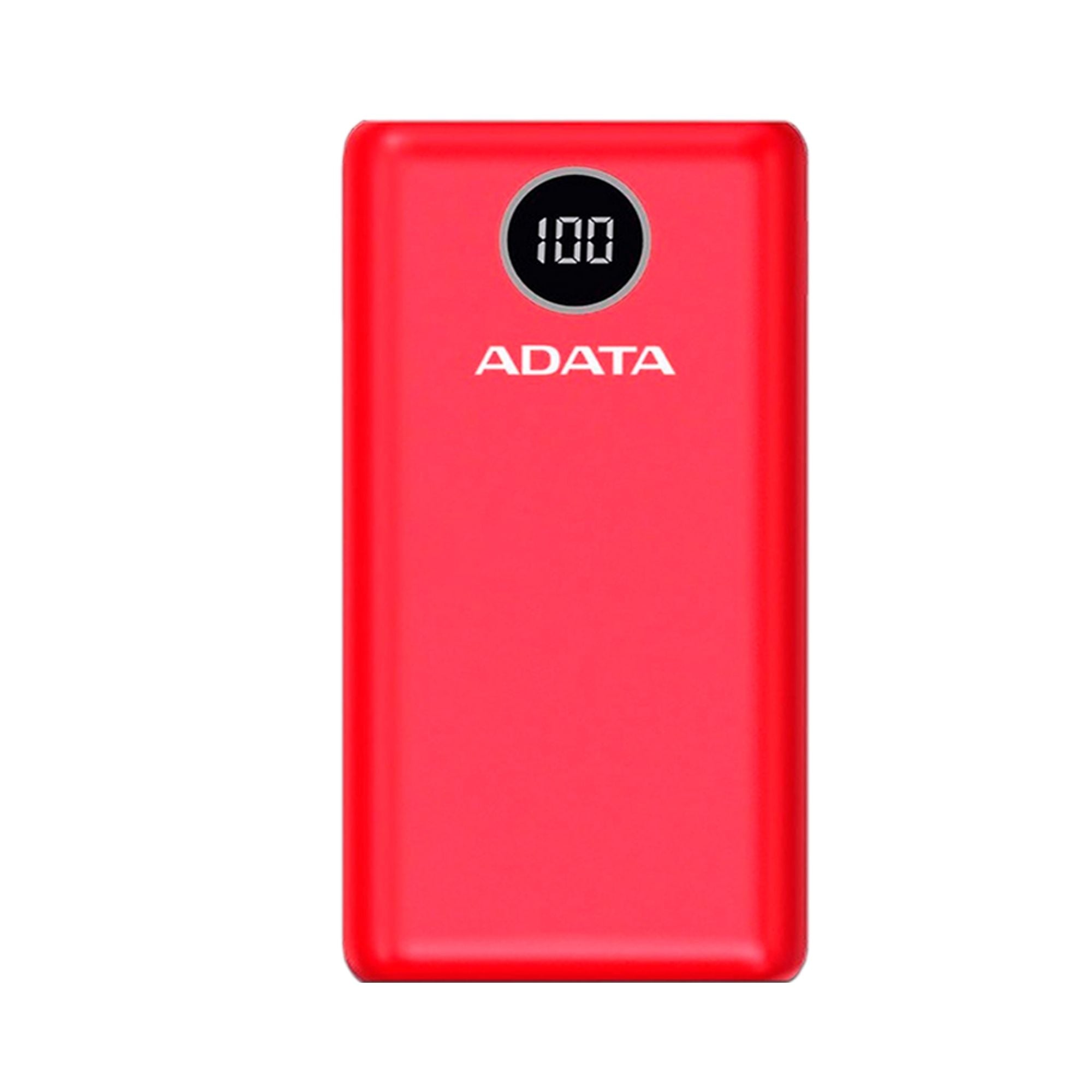 ADATA - Power Bank Adata Digital P20000QCD Color Rojo 20000mAh