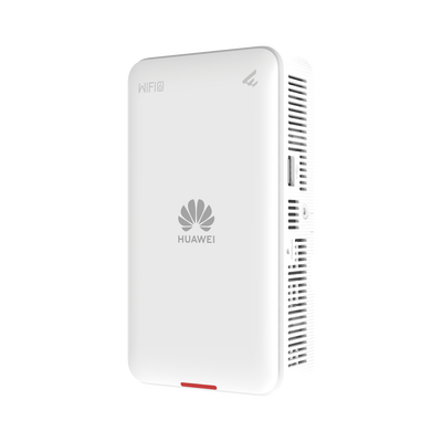 HUAWEI - Punto de Acceso Wi-Fi 6 / 2.975 Gbps / MU-MIMO 2x2:2 (2.4GHz y 5GHz) / 1 Puerto 10/100/1000 Mbps (PoE In) / 1 Puerto 10/100/1000 Mbps LAN / Puerto USB / Smart Antenna 20% más cobertura / Instalación en pared / Administración en nube