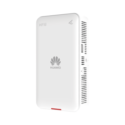 HUAWEI - Punto de Acceso Wi-Fi 6 / 2.975 Gbps / MU-MIMO 2x2:2 (2.4GHz y 5GHz) / 1 Puerto 10/100/1000 Mbps (PoE In) / 1 Puerto 10/100/1000 Mbps LAN / Puerto USB / Smart Antenna 20% más cobertura / Instalación en pared / Administración en nube