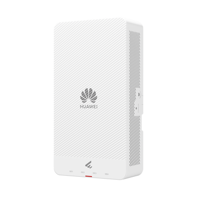 HUAWEI - Punto de Acceso eKi Wi-Fi 6 para pared / Hasta 128 Clientes / 2.9 Gbps / MU-MIMO / 1 Puerto Gigabit PoE in / 4 Puertos Gigabit LAN / Smart Antenna 20% más cobertura / Libre de Licenciamiento