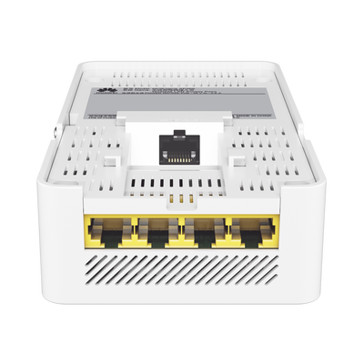 HUAWEI - Punto de Acceso eKit Wi-Fi 6 para Pared / Hasta 128 Clientes / 2.9 Gbps / 1 Puerto Gigabit PoE in + 3 Puertos LAN Gigabit + 1 Puerto LAN PoE out / Smart Antenna 20% más cobertura / Libre de Licenciamiento