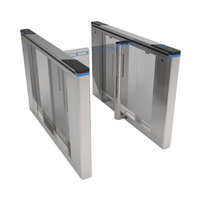 ACCESSPRO - 5,000,000 de Ciclos Garantizados/ Torniquete Óptico Bidireccional  / El Más Estético / Hojas de Acrílico.
