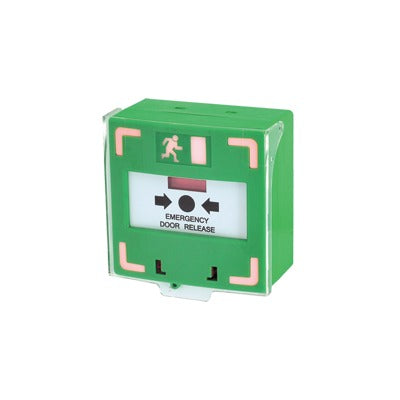 ACCESSPRO - Estación manual de emergencia con iluminación color verde