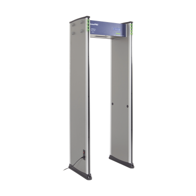 ACCESSPRO - Detector de Metales de 18 zonas/ Uso en Interior/Programación con Control Remoto / Contador de Personas