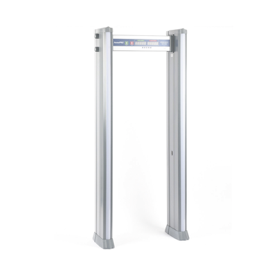 ACCESSPRO - (100% EXTERIOR) Detector de Metales de 18 zonas/ Uso en Exterior/ Contador de Personas