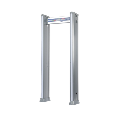 ACCESSPRO - (100% EXTERIOR) Detector de Metales de 18 zonas/ Uso en Exterior/ Contador de Personas