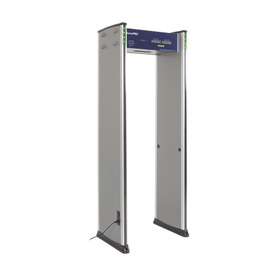 ACCESSPRO - Detector de metales de 6 zonas/ Uso en Interior/ Contador de alarmas y Personas