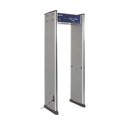 ACCESSPRO - Detector de metales de 6 zonas/ Uso en Interior/ Contador de alarmas y Personas