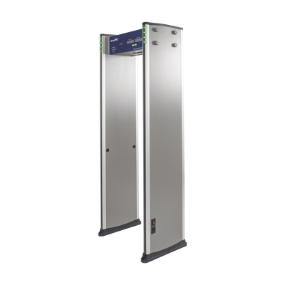 ACCESSPRO - Detector de metales de 6 zonas/ Uso en Interior/ Contador de alarmas y Personas