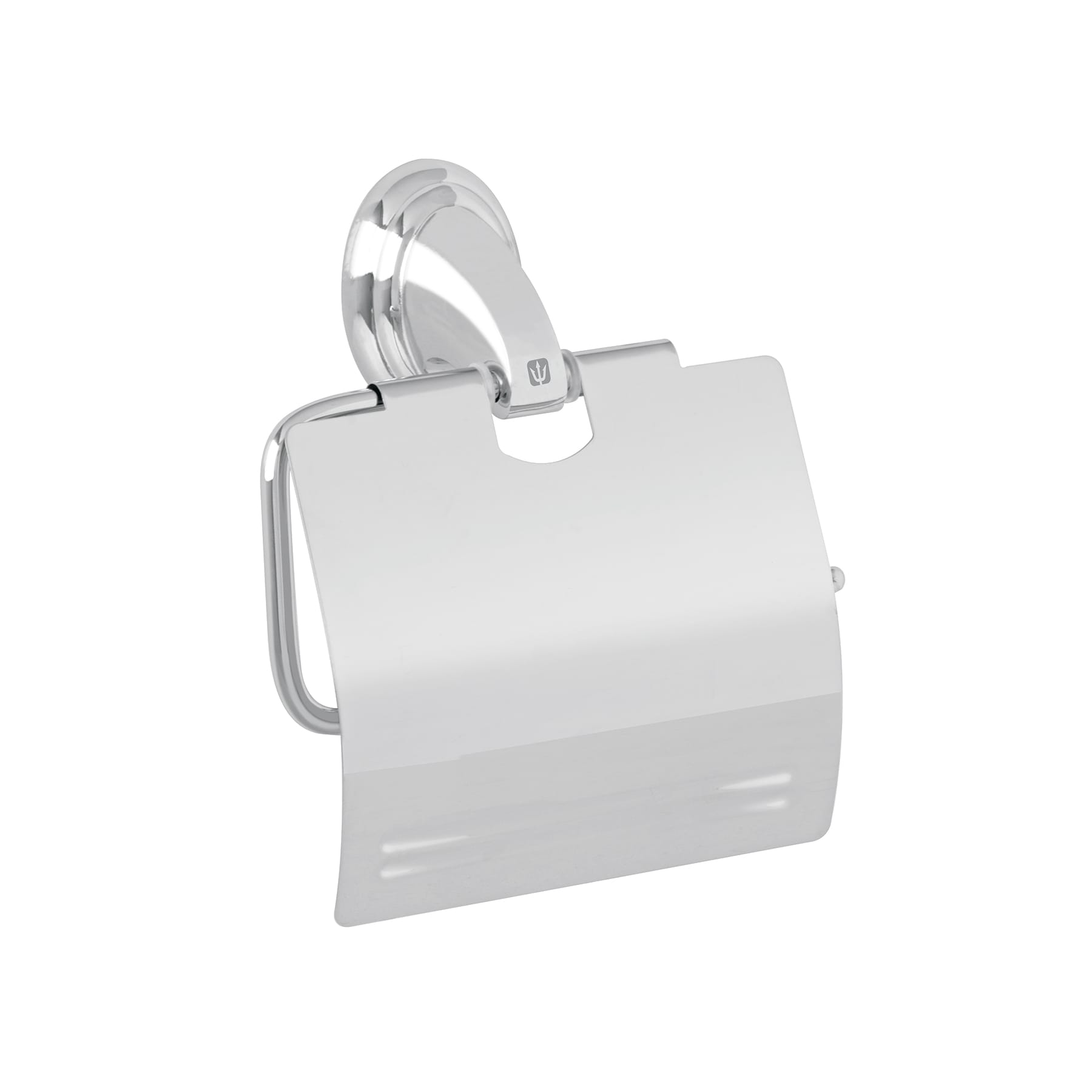 Portarrollo metalico acabado cromo, Foset Aqua