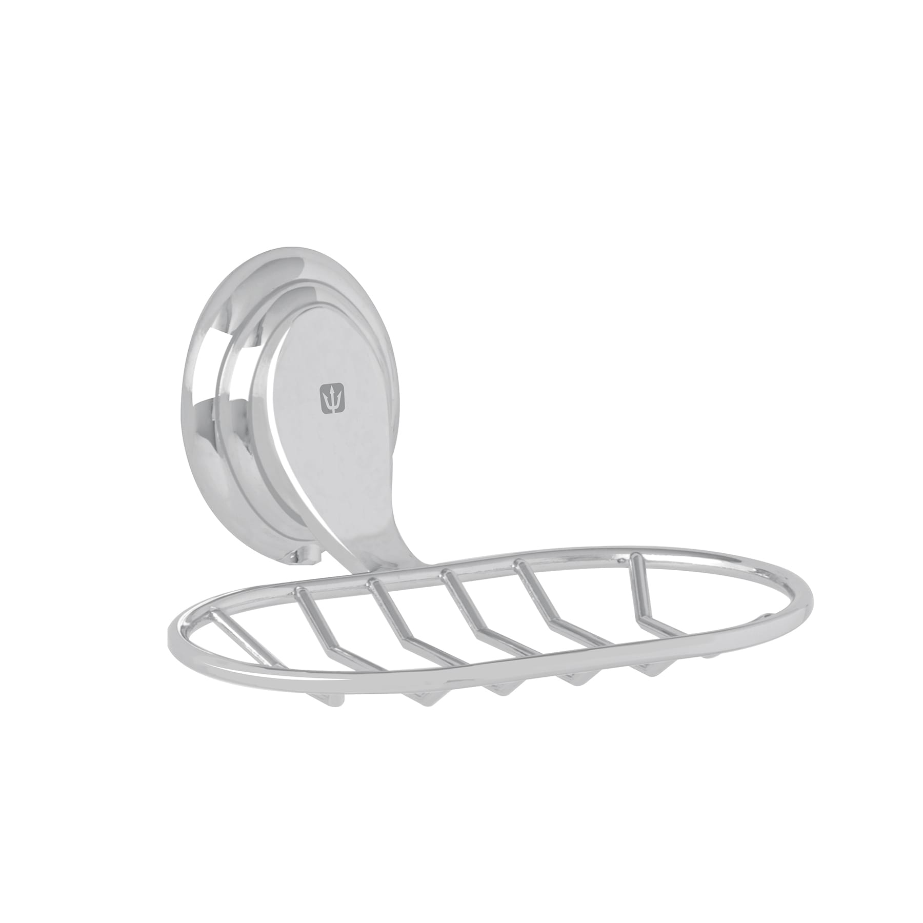 Jabonera metalica cromo, Foset Aqua