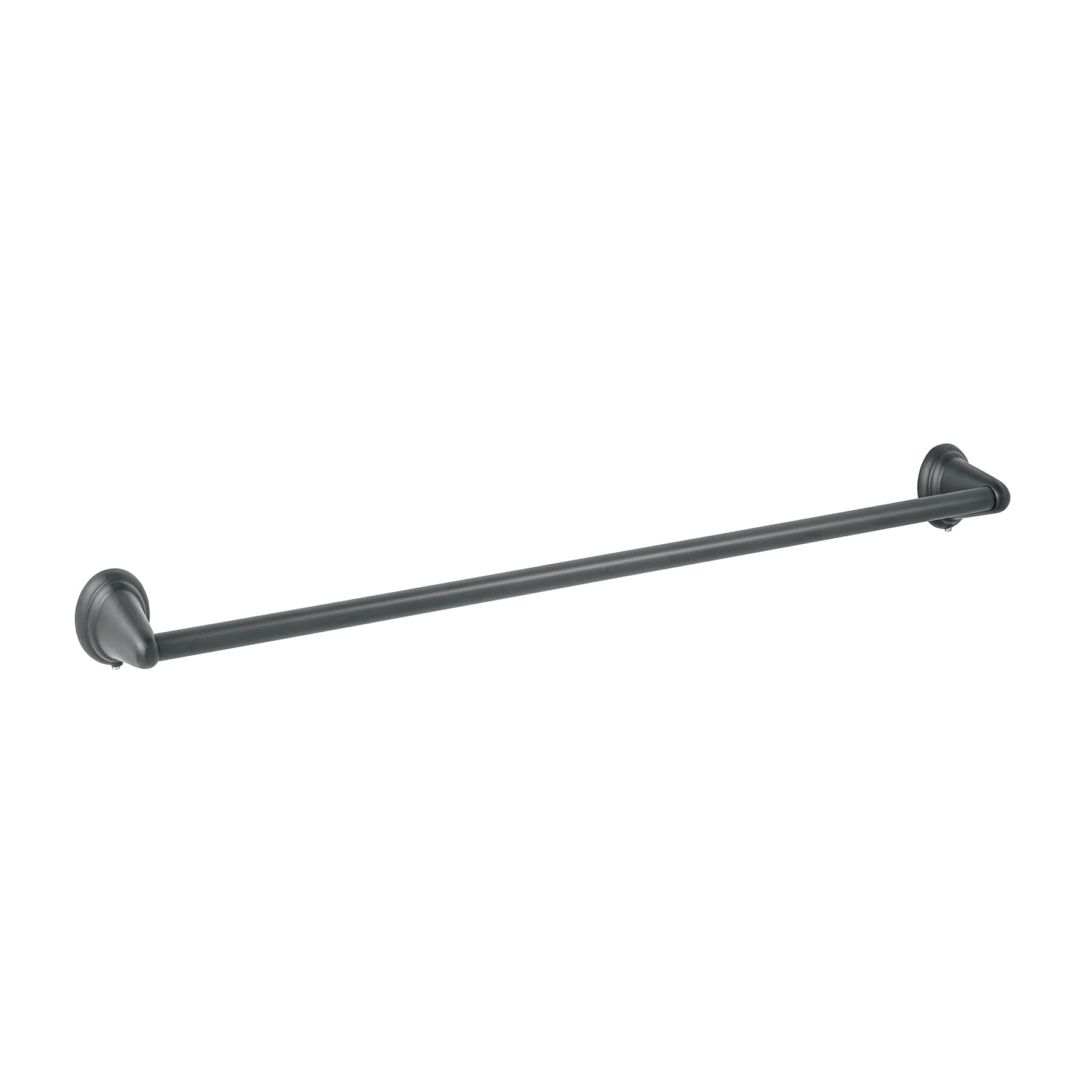 Toallero de barra metalico acabado negro, Foset Aqua
