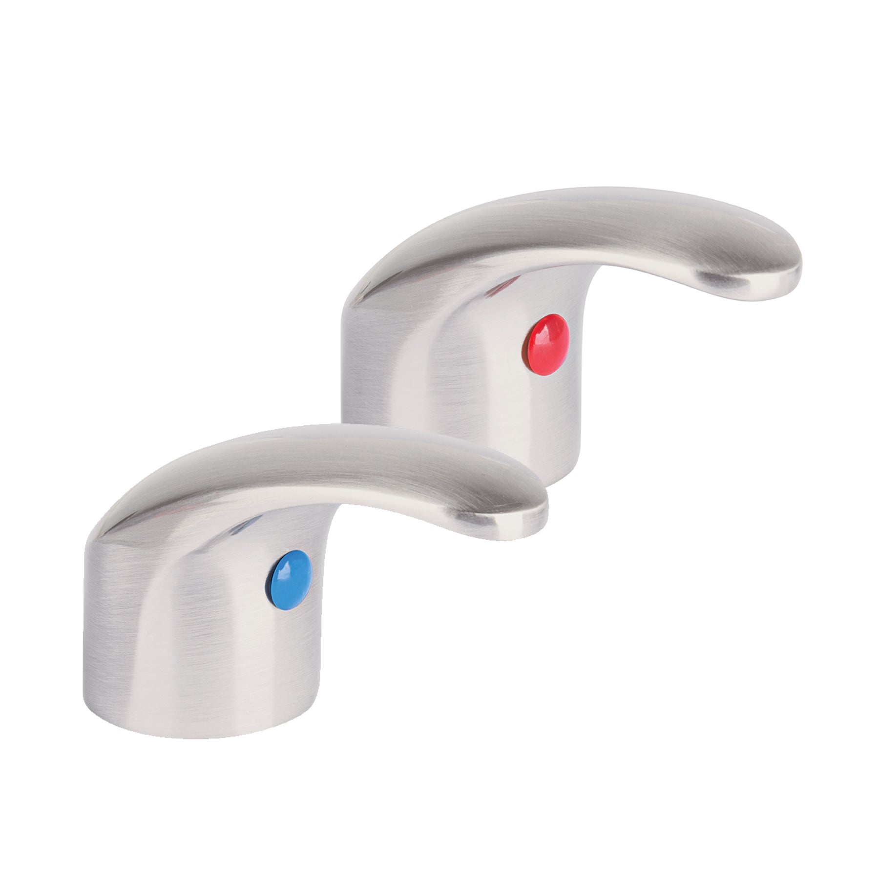 Juego de manerales tipo palanca p/lav-fregadero, satin,Aqua