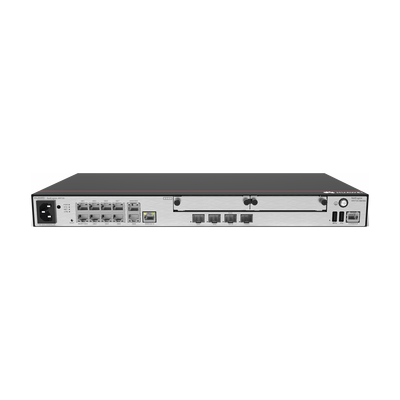 HUAWEI - Router Empresarial / 2 puertos 10/100/1000 Mbps combo 2 puerto SFP + 1 puerto SFP+ (WAN) / 8 puerto 10/100/1000 Mbps(WAN/LAN) / Rendimiento 6 Gbps / VPN / Balanceo de Cargas / Hasta 1200 Clientes / Administración Nube Gratis