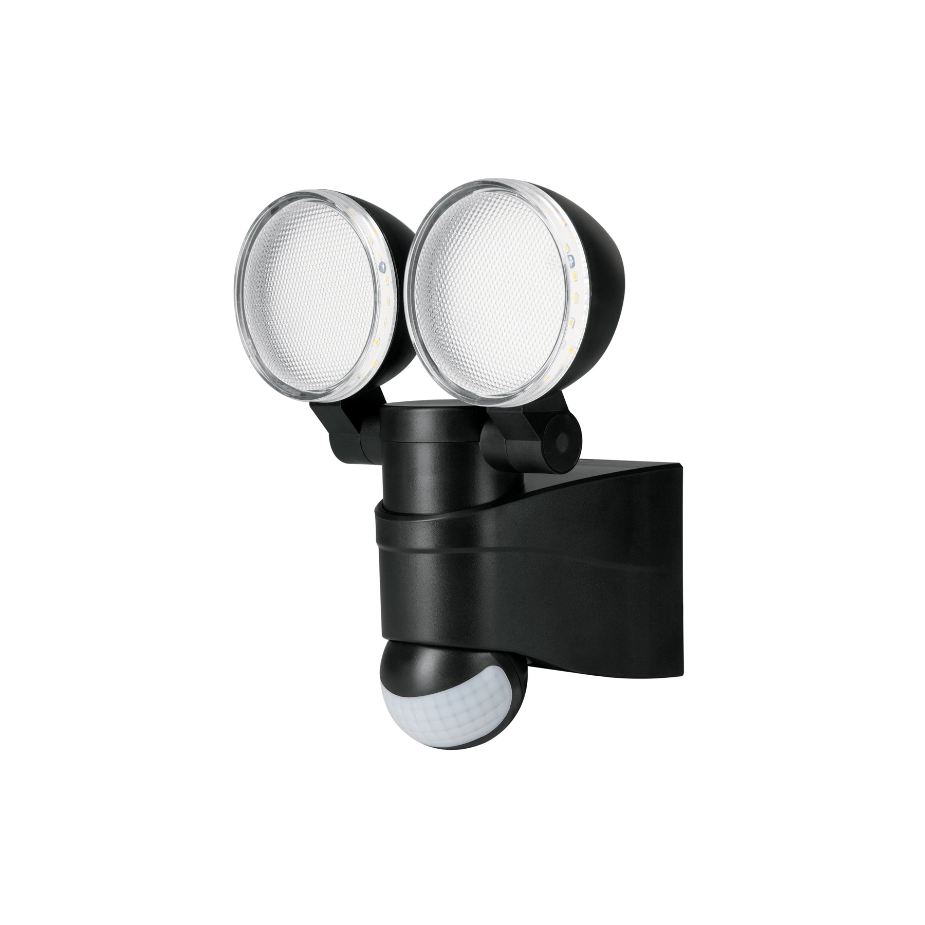 Arbotante LED 12 W negro con sensor de movimiento, Volteck
