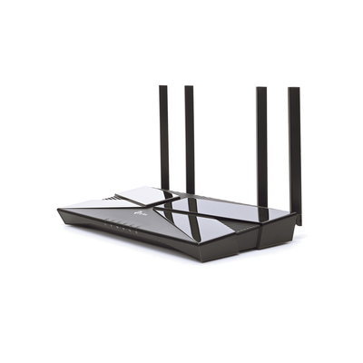 TP-LINK - Router WiFi 6 AX 1500Mbps / MU-MIMO 2X2 y OFDMA / 1 Puerto WAN 10/100/1000 Mbps / 4 Puertos LAN 10/100/1000 Mbps / 4 Antenas Beamforming