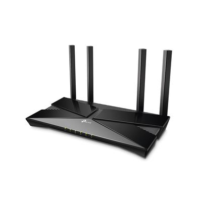 TP-LINK - Router WiFi 6 doble banda AX 3000 Mbps /  MU-MIMO y OFDMA / 1 Puerto WAN 10/100/1000 Mbps / 4 Puertos LAN 10/100/1000 Mbps / 4 Potentes Antenas.
