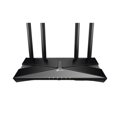 TP-LINK - Router WiFi 6 doble banda AX 3000 Mbps /  MU-MIMO y OFDMA / 1 Puerto WAN 10/100/1000 Mbps / 4 Puertos LAN 10/100/1000 Mbps / 4 Potentes Antenas.