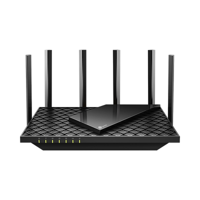 TP-LINK - Router WiFi 6 Doble Banda / AX5400 MU-MIMO 4X4 y OFDMA / 1 puerto WAN 10/100/1000 Mbps / 4 puertos LAN 10/100/1000 Mbps / 1 puerto USB 3.0 /  6 potentes antenas / Administración App (Tether) o Página web / Protección HomeShield