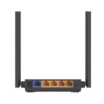 TP-LINK - Router Inalámbrico doble banda AC, 2.4 GHz y 5 GHz Hasta 1200 Mbps, 4 antenas externas omnidireccional, 4 Puertos LAN 10/100 Mbps, 1 Puerto WAN 10/100 Mbps, Versión 6
