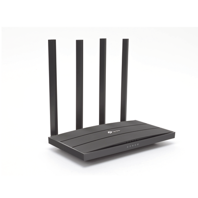 TP-LINK - Router inalámbrico WiFi 5 AC 1200 Mbps / Doble Banda MU-MIMO 2x2 / 1 Puerto WAN 10/100/1000 Mbps /  4 Puertos LAN 10/100/1000 Mbps / Compatuble con Tecnología OneMesh / Soporta AgiNet