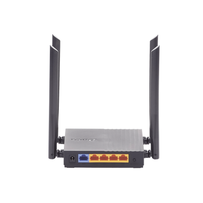 TP-LINK - Router Inalámbrico AC 1200 / Doble Banda MU-MIMO / 1 puerto WAN 10/100/1000 Mbps / 4 puertos LAN 10/100/1000 Mbps / Compatible con EasyMesh / Administración Web o App Tether