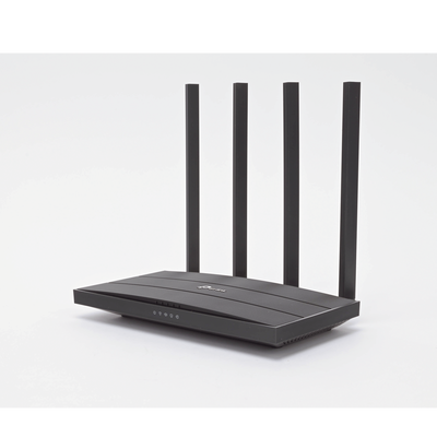 TP-LINK - Router inalámbrico WiFi 5 ac / Wave 2 MU-MIMO 3x3 1900 Mbps / Doble Banda 2.4 y 5 GHz / 1 puerto WAN 10/100/1000 Mbps / 4 puertos LAN 10/100/1000 Mbps / Tecnología Smart Connect / Compatible con EasyMesh