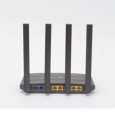 TP-LINK - Router inalámbrico WiFi 5 ac / Wave 2 MU-MIMO 3x3 1900 Mbps / Doble Banda 2.4 y 5 GHz / 1 puerto WAN 10/100/1000 Mbps / 4 puertos LAN 10/100/1000 Mbps / Tecnología Smart Connect / Compatible con EasyMesh