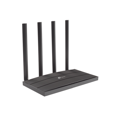 TP-LINK - Router inalámbrico WiFi 5 ac / Wave 2 MU-MIMO 3x3 1900 Mbps / Doble Banda 2.4 y 5 GHz / 1 puerto WAN 10/100/1000 Mbps / 4 puertos LAN 10/100/1000 Mbps / Tecnología Smart Connect / Compatible con EasyMesh