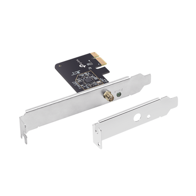 TP-LINK - Adaptador  PCI inalámbrico doble banda AC 600 Mbps / Antena de alta ganancia / Tecnología MU-MUMO / Seguridad WPA3 / Soporte de perfil bajo y Altura completa