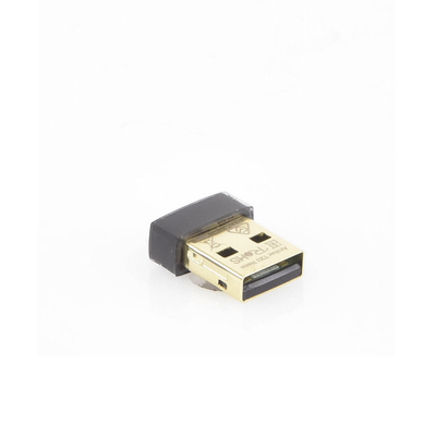 TP-LINK - Mini Adaptador USB inalámbrico doble banda AC 600 Mbps, antena onmidireccional.