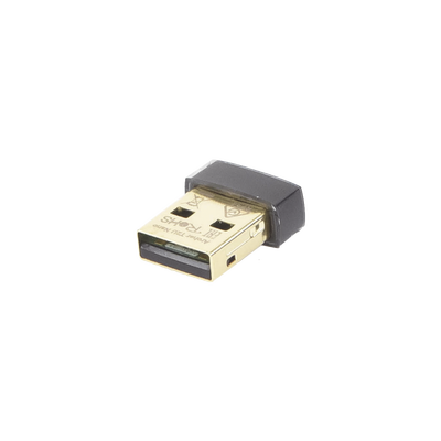 TP-LINK - Mini Adaptador USB inalámbrico doble banda AC 600 Mbps, antena onmidireccional.