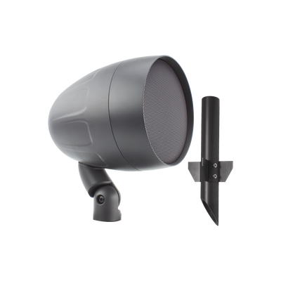 TRUAUDIO - exterior | altavoz de 2 vías | Acoustiscape 6.5in | 50 Watts | 8 ohms| 70V/100V | Switchable | incluye estaca