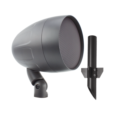 TRUAUDIO - exterior | altavoz de 2 vías | Acoustiscape 8in | 64 Watts | 8 ohms| 70V/100V | Switchable | incluye estaca