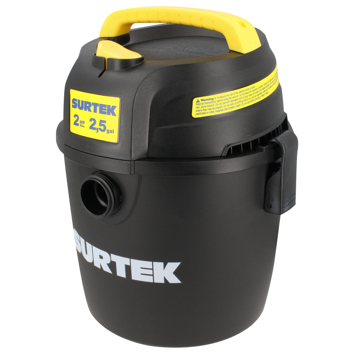 Aspiradora plas 2.5gal2HP 120V
